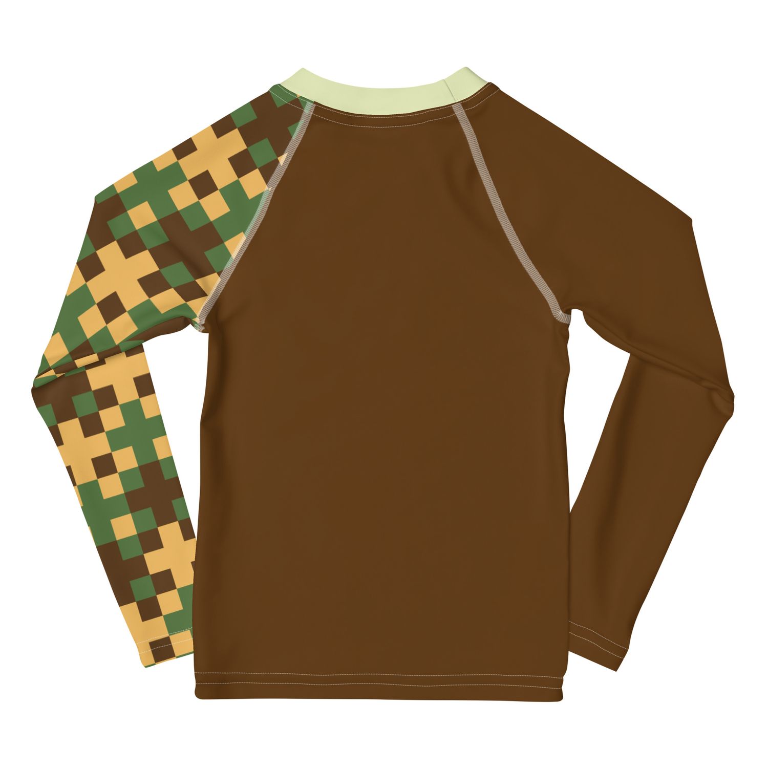 In the Style of Minecraft | Youth Rash Guard