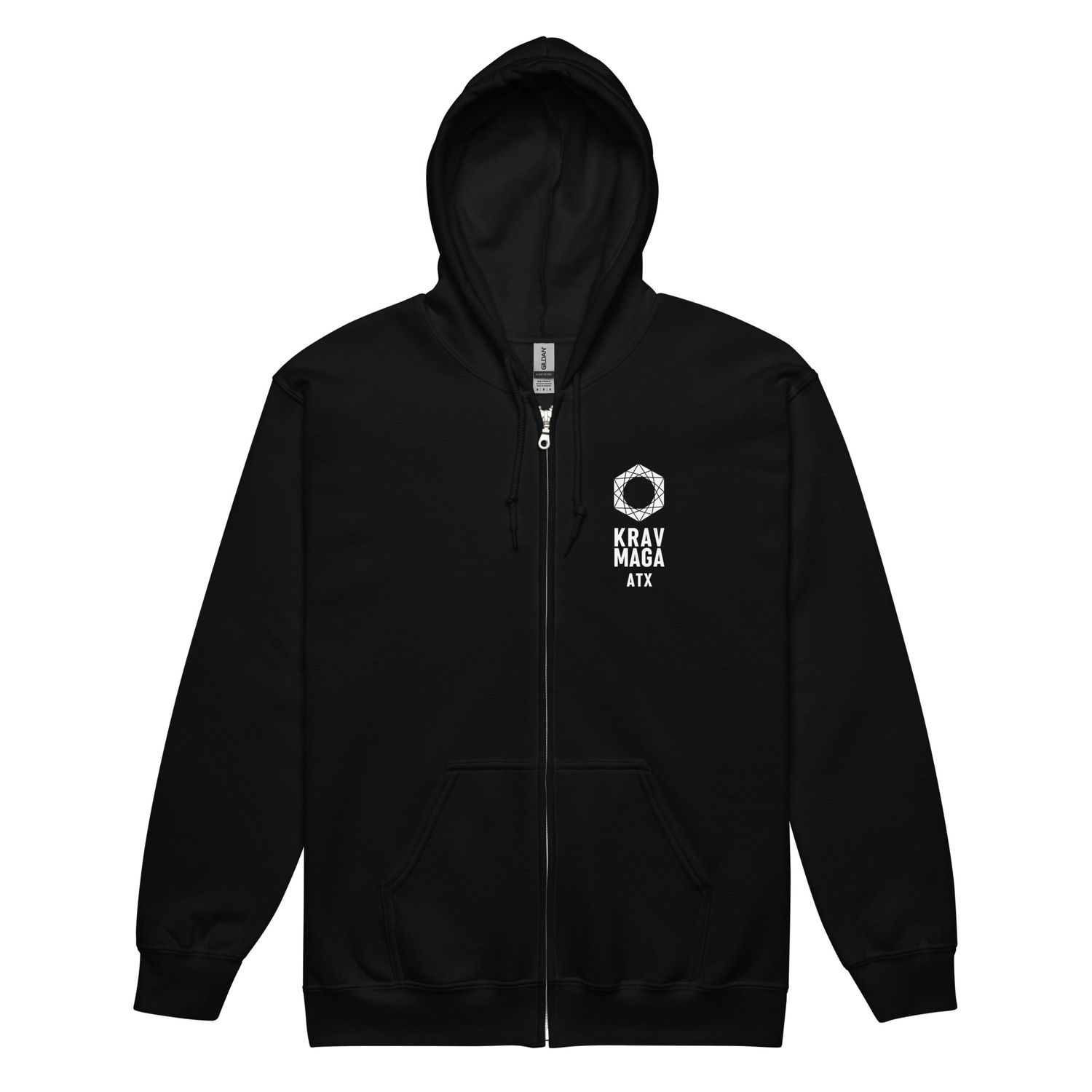 Krav Maga ATX Logo Zip Hoodie