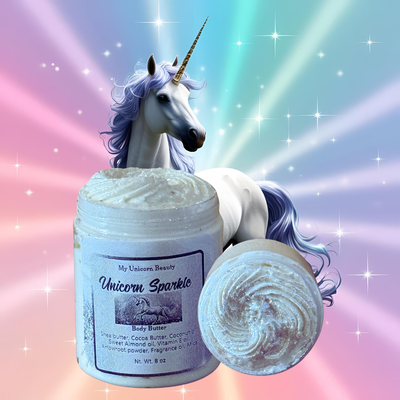 Unicorn Sparkle Body Butter With Diamond Shimmer