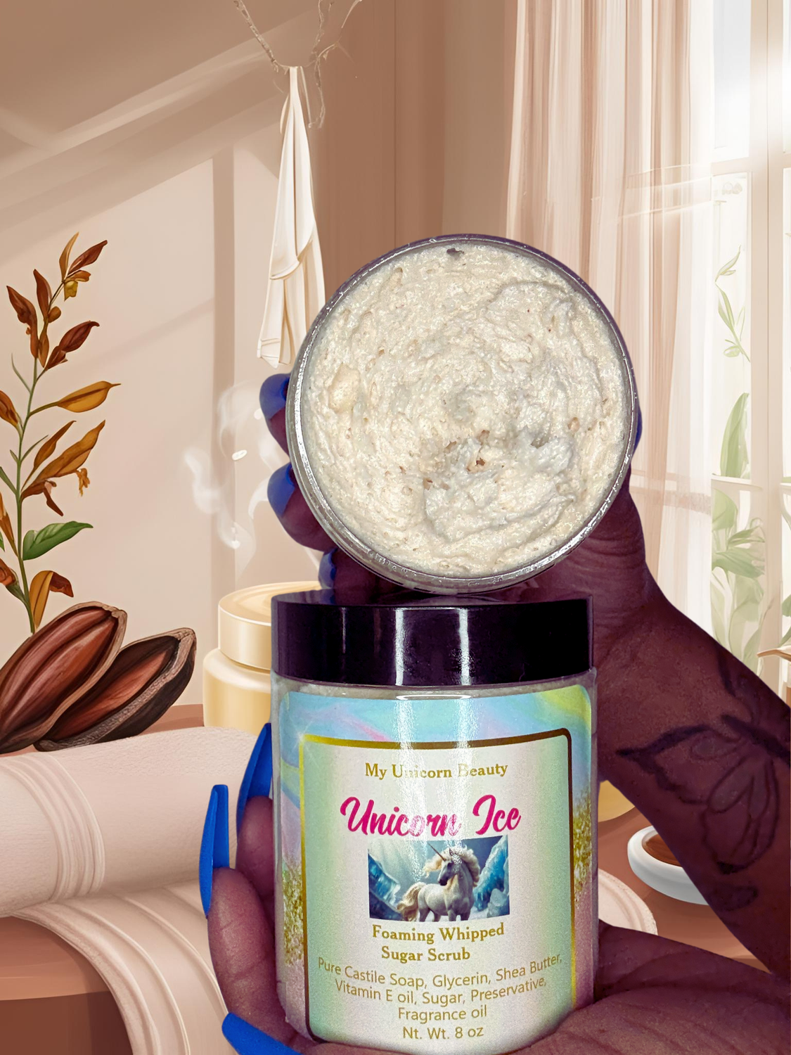 Unicorn Ice Sugar Scrub