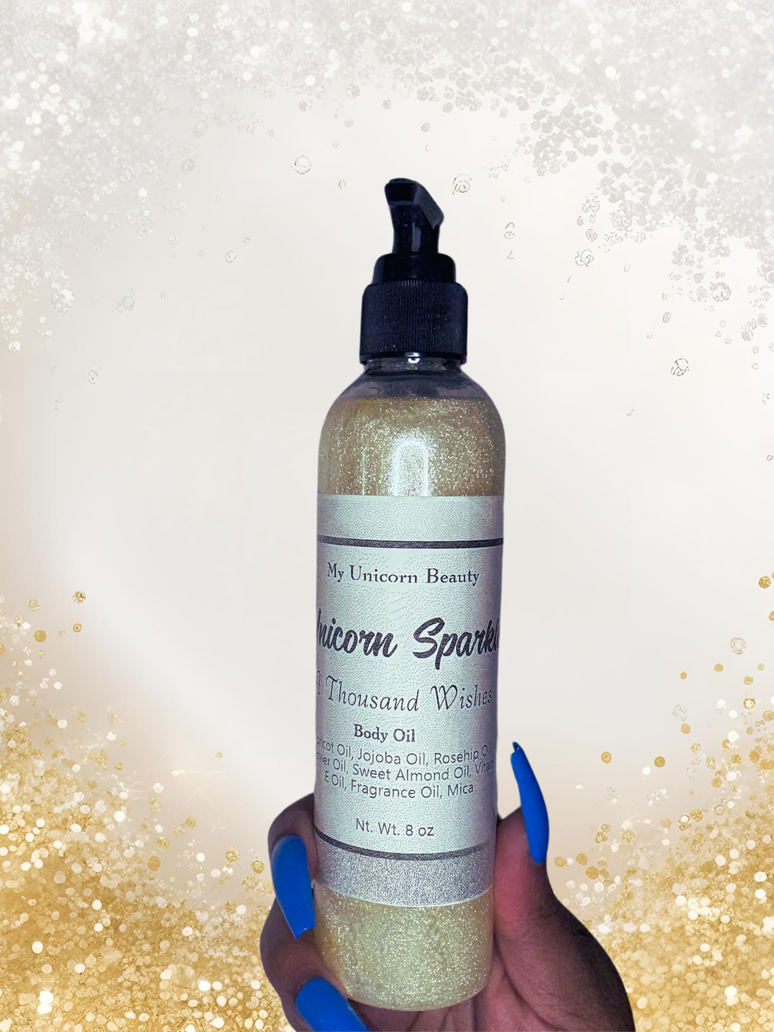Unicorn Sparkle Body Oil with Shimmer