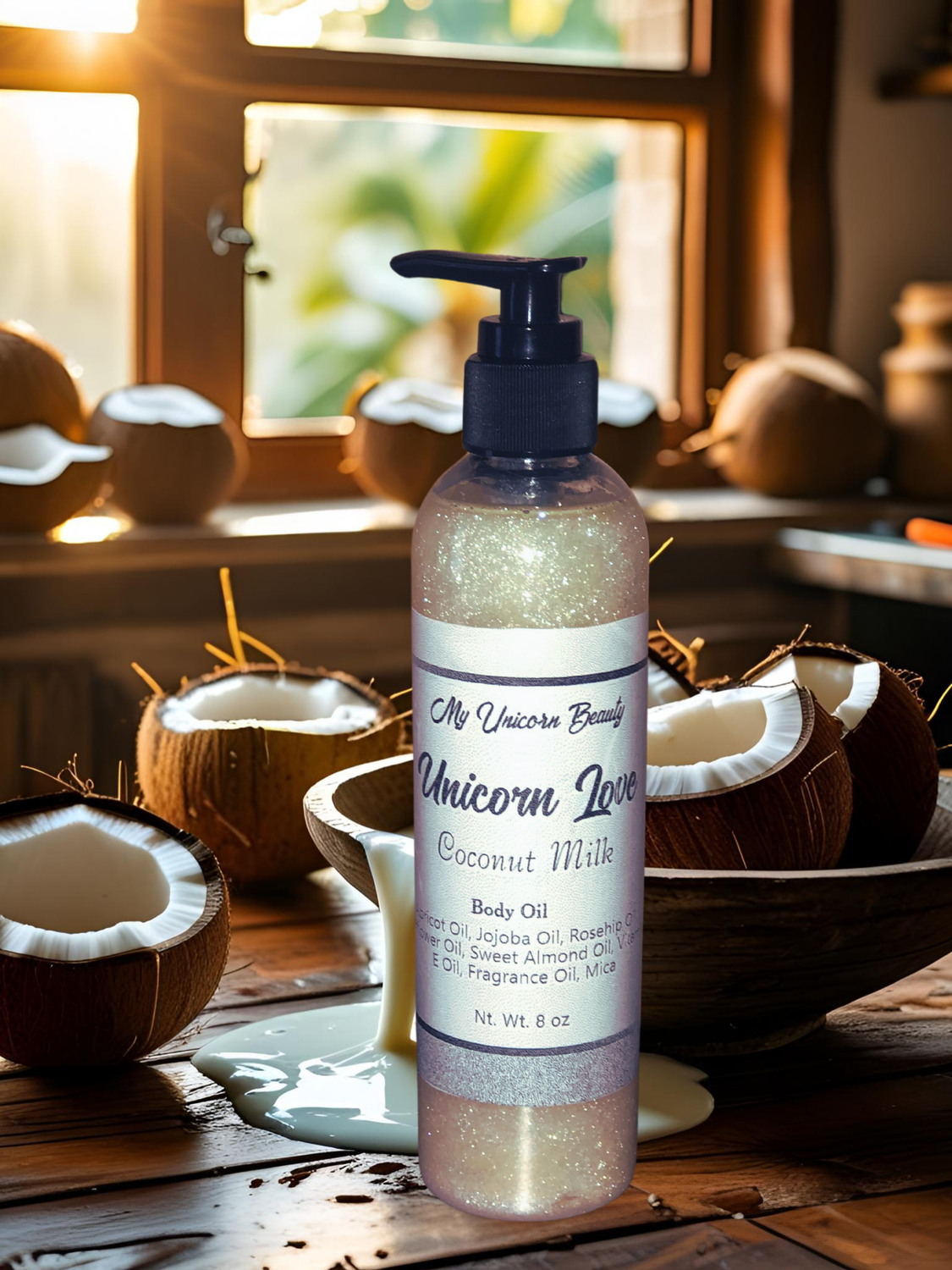 Unicorn Love Body Oil with Shimmer
