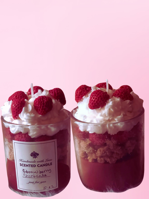 Strawberry Shortcake Scented Candle