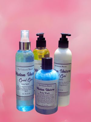 Madam Unicorn Bundle (Body Oil, Spray, Lotion, and Wash)
