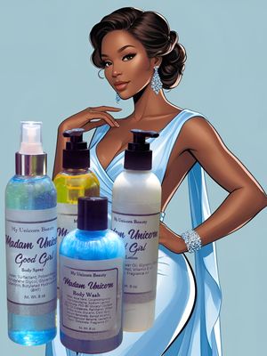 Madam Unicorn Bundle (Body Oil, Spray, Lotion, and Wash)