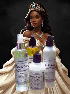Unicorn Princess Bundle (Body Oil, Spray, Lotion, and Wash)