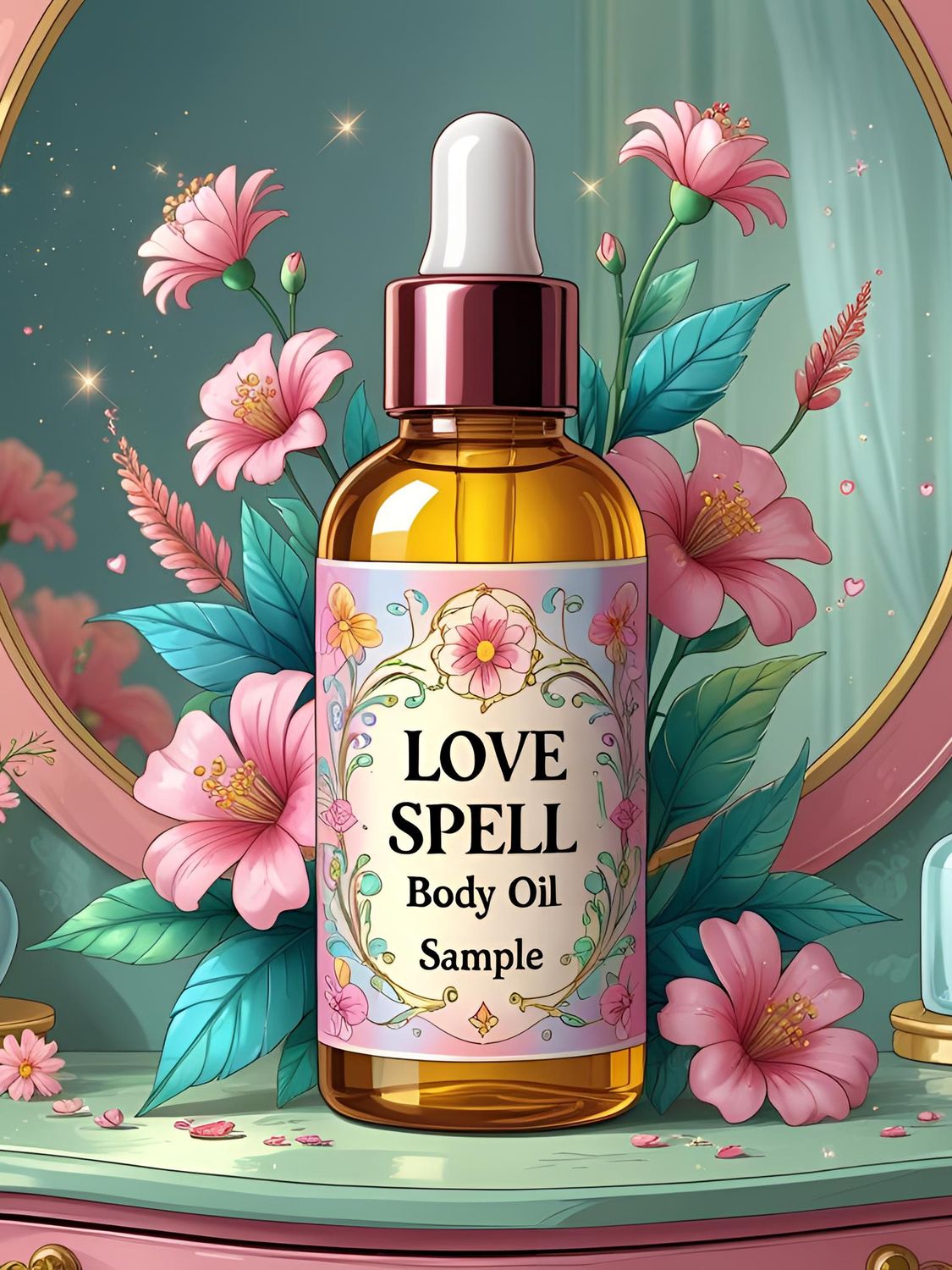 1oz Body Oil Samples