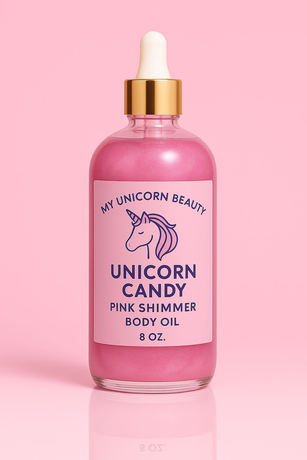 Unicorn Candy Body Oil with Shimmer