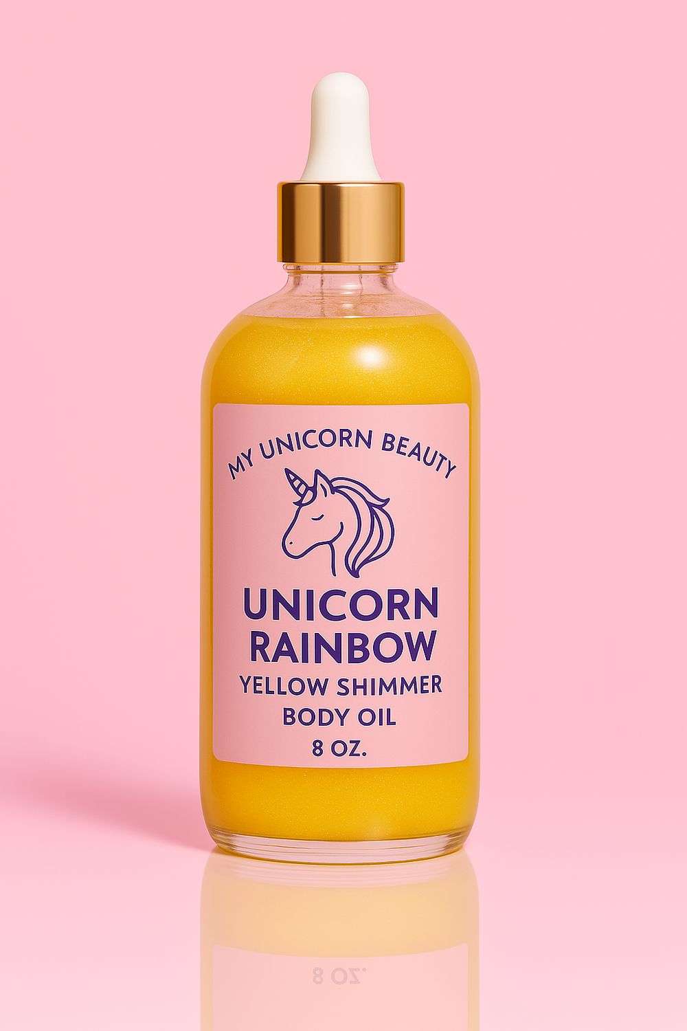 Unicorn Rainbow Body Oil with Shimmer