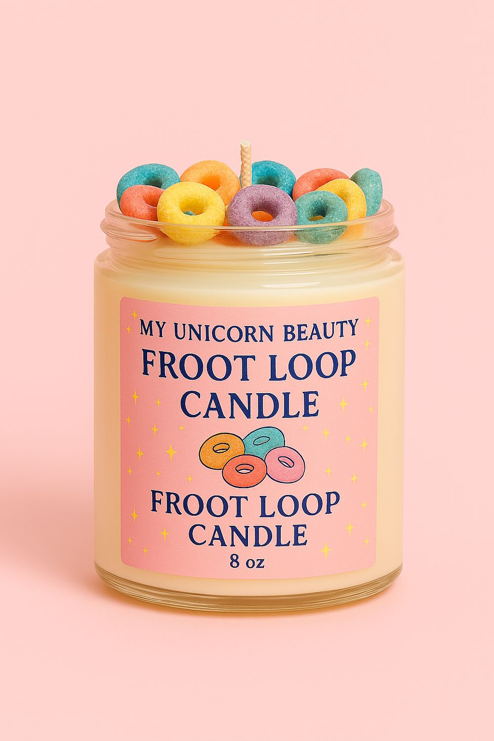Froot Loop Scented Candle