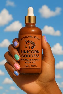 Unicorn Goddess Body Oil with Shimmer
