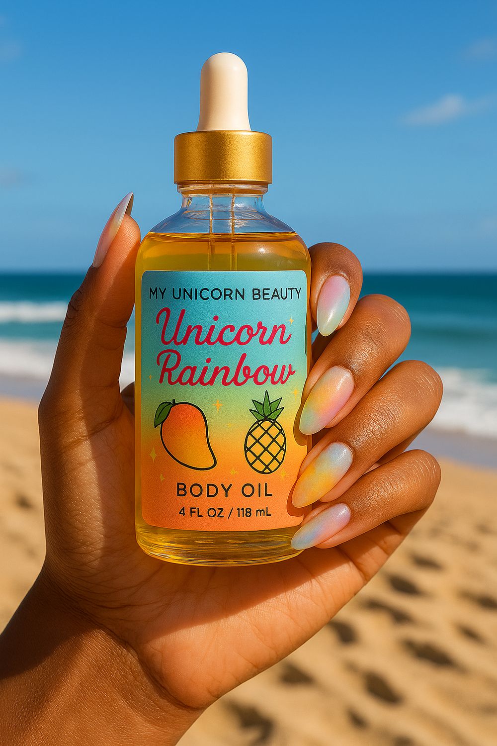 Unicorn Rainbow Body Oil