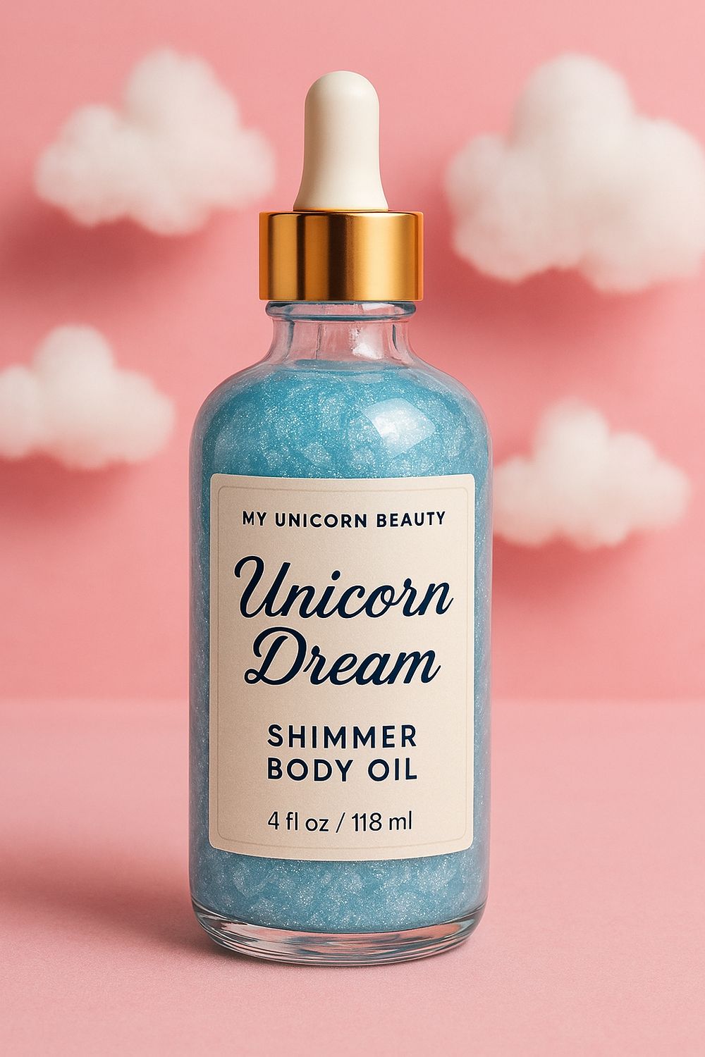 Unicorn Dream Body Oil with Shimmer