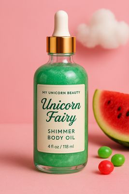 Unicorn Fairy Body Oil with Shimmer