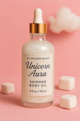 Unicorn Aura Body Oil with Shimmer