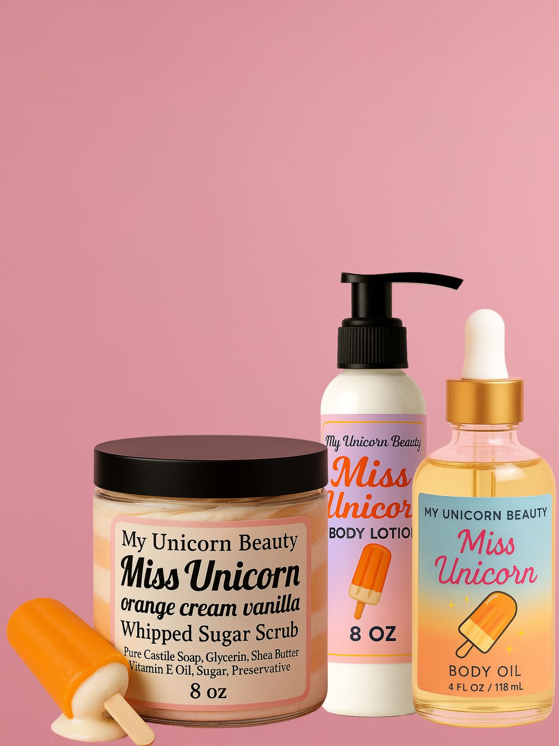Miss Unicorn Body Bundle