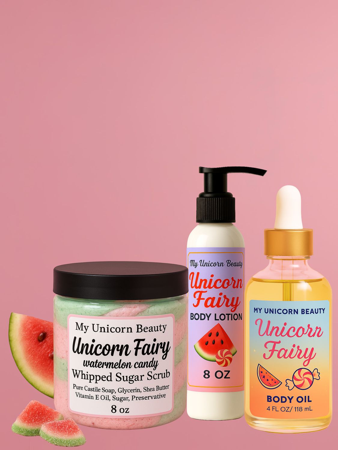 Unicorn Fairy Body Bundle