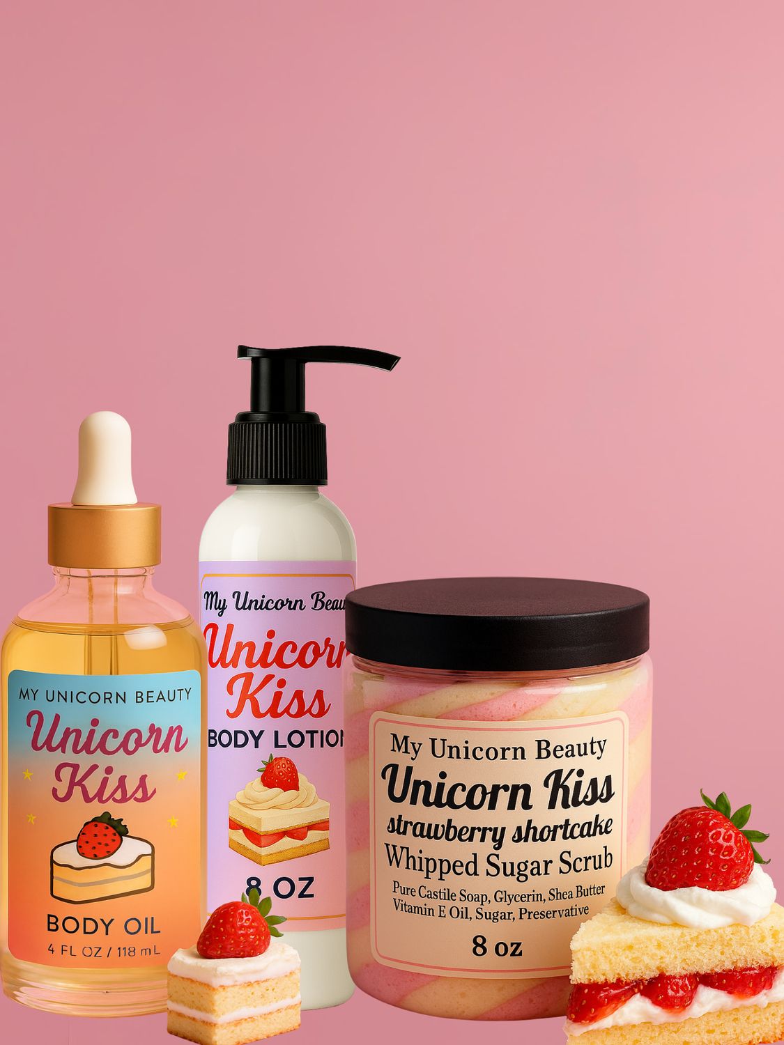 Unicorn Kiss Body Bundle