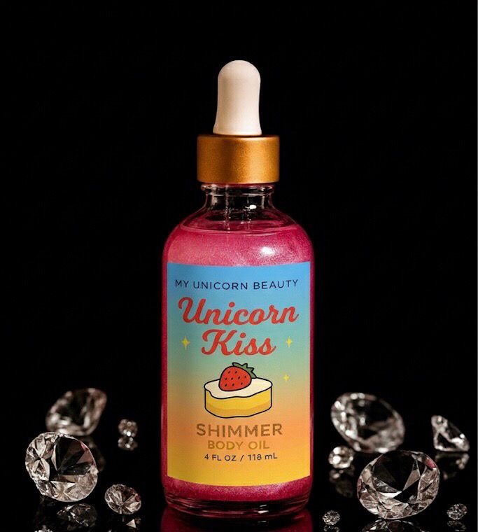 Unicorn Kiss Body Oil with Shimmer