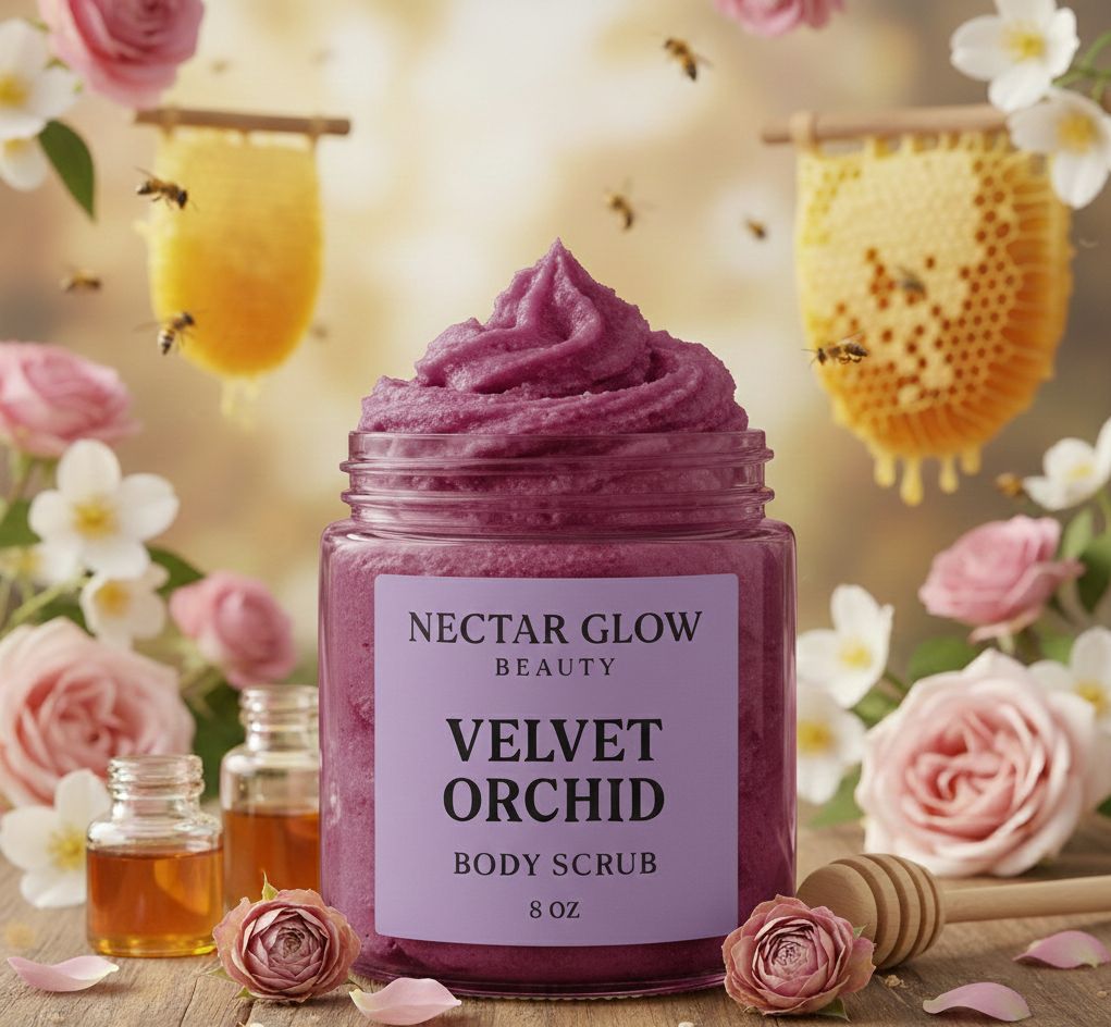 Velvet Orchid Body Scrub