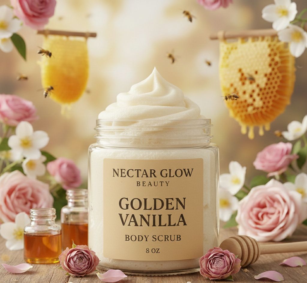 Golden Vanilla Body Scrub