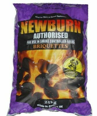 Newburn Smokeless Ovals 40 x 25kg Bags NB25kg