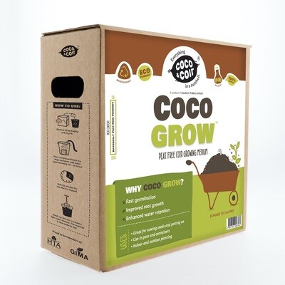 75 Litre Peat Free Eco Compost - Coco Grow 5kg CNCGMGR05