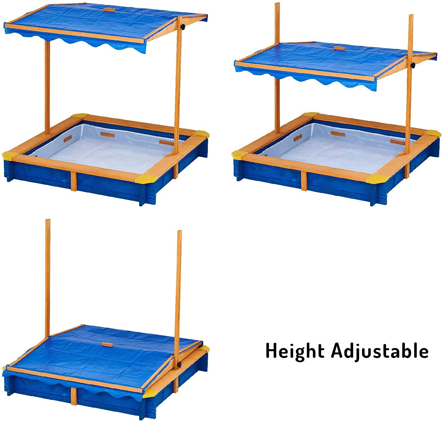 Sand Pit with Lid - 1.2m x 1.2m
