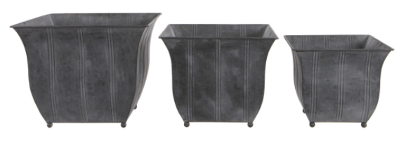 "Regency Plant Pot" Set of 3 "Regency Plant Pot" Set of 3