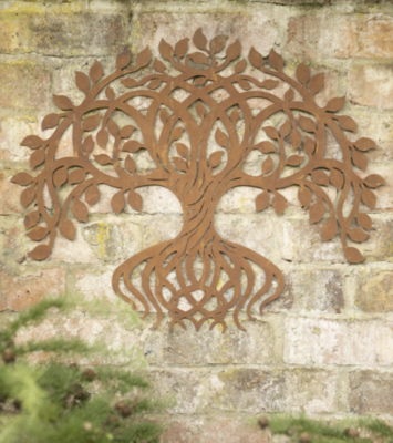 Twisted Tree Of Life Rustic Wall Plaque 60 cm LON-LO20164