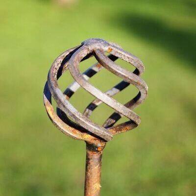 Decorative Cage Ball Design Garden Pin POP-PS110R