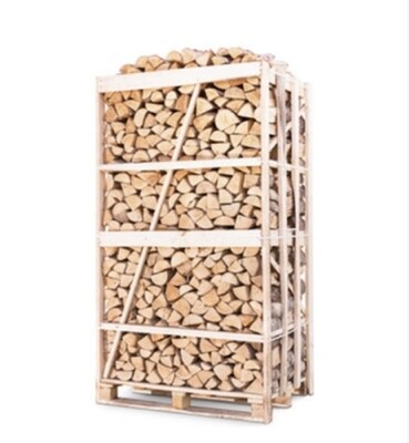 Kiln Dried Hornbeam Firewood 2m³ Crate QGS-2m3-HW-kiln