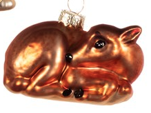 Woodland Creature Baubles - Set of 3 Woodland Creature Baubles - Set of 3