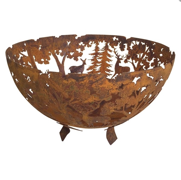 Woodland Scene Fire Bowl