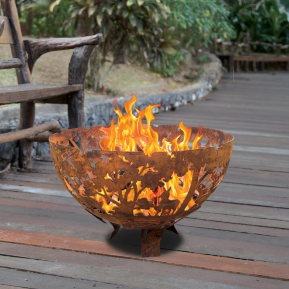 Woodland Scene Fire Bowl