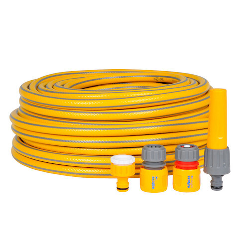 30 Metre Starter Hose &amp; Fitting set by Hozelock