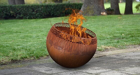 Garden Fire Ball - Fire Pit