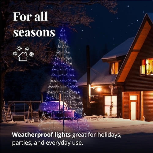 Twinkly™ 2 Meter Light Tree 300 RGBW Smart LED Feature Display Twinkly™ 2 Meter Light Tree 300 RGBW Smart LED Feature Display