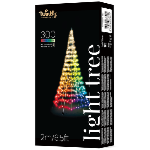 Twinkly™ 2 Meter Light Tree 300 RGBW Smart LED Feature Display Twinkly™ 2 Meter Light Tree 300 RGBW Smart LED Feature Display