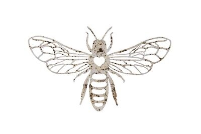 Rustic Bee Wall Plaque - Cream LON-LO21122