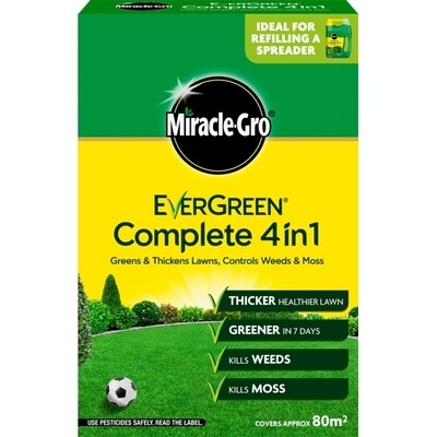 Evergreen Complete 4 in 1 Weed & Feed (80m2) EG-4in1-121186