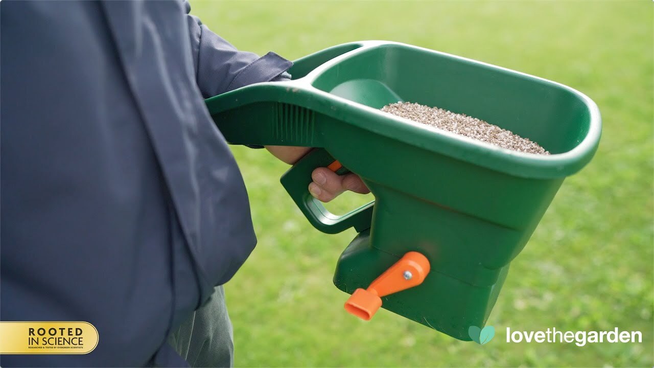 Handheld Spreader- Lawn Seed, Feed & Weed By Miracle Gro Handheld Spreader- Lawn Seed, Feed & Weed By Miracle Gro