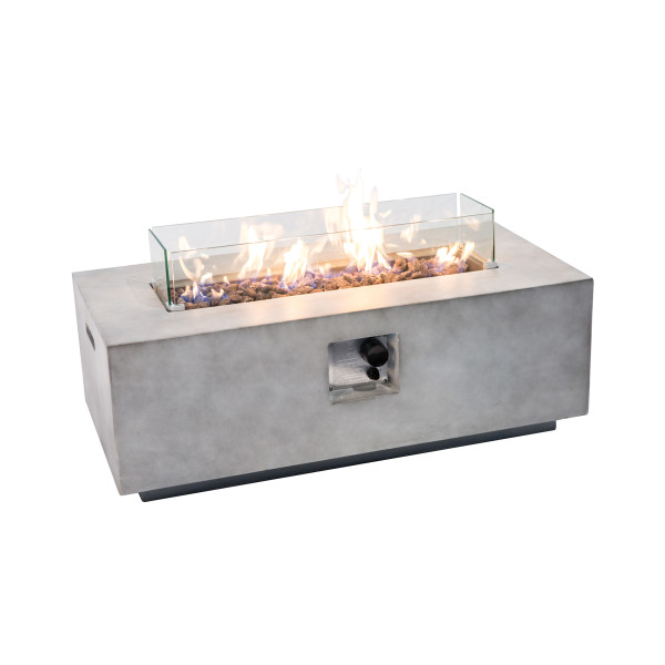 Rectangular Gas Fire Pit (42&quot;x20&quot;)