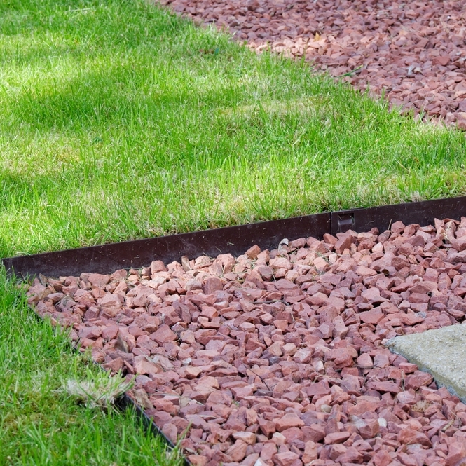 Metal Lawn Edging 8cm (5m pack) Metal Lawn Edging 8cm (5m pack)