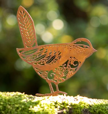 Rustic Fence Bird LON-LO24049