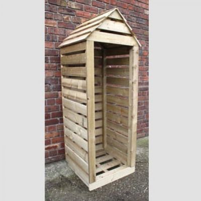 Small Log Store (hand made) CA-log-store-small
