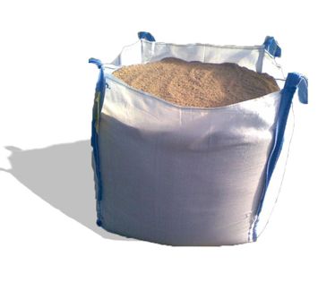 Brown rock salt bulk bag