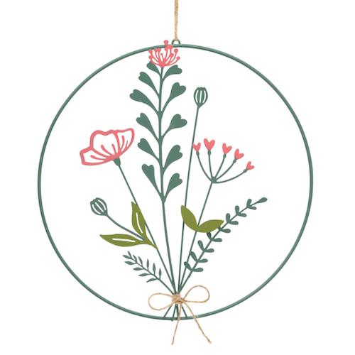 Wild Flower Plaque Twin Set Wild Flower Plaque Twin Set