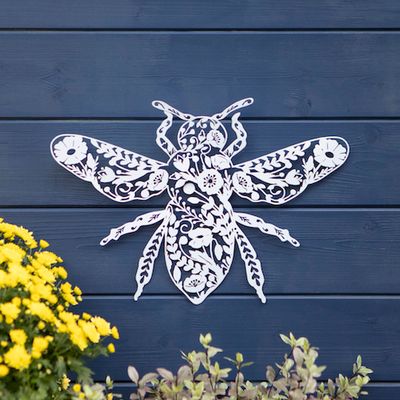 Fleur-de-Bees Wall Plaque LON-LO24058