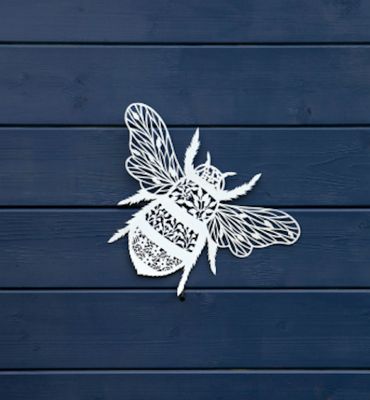 Floral Bee Wall Plaque LON-L023038